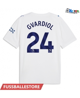 Günstige Manchester City Josko Gvardiol #24 3rd trikot 2026-27 Kurzarm